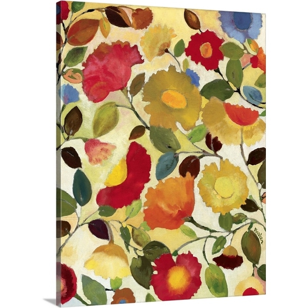 Shop "Tuscan Garden" Canvas Wall Art - Overstock - 30180147